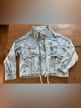Esprit Light Blue Washed Denim Jacket